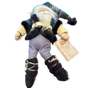 Vintage Handmade Good Fisherman Scandinavian Nissen Doll by Thelma Paulson